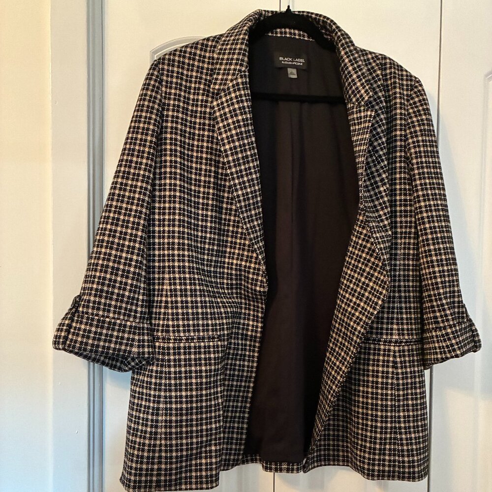 Houndstooth Blazer Jacket